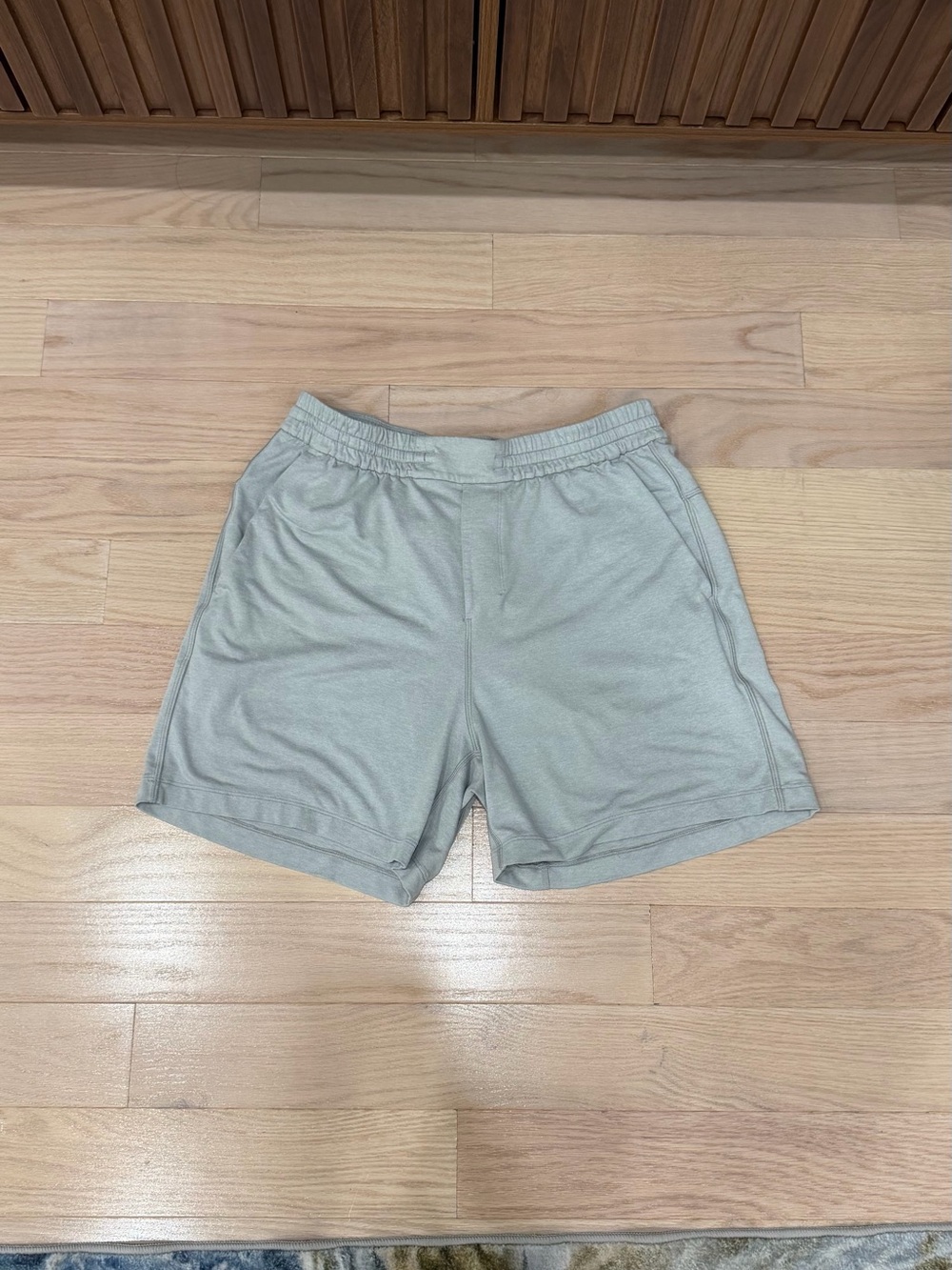 lululemon athletica Men's Light Gray Performance Shorts